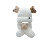 UGG Boots - Baby Booties Gift Set With Shearling Bear Beanie And Scarf