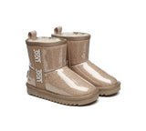 AUSTRALIAN SHEPHERD® UGG Boots  Kids Clear Waterproof Shearling Coated Classic