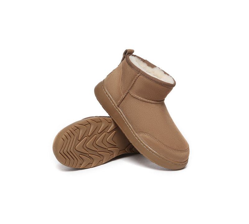 UGG Boots - UGG Boots Sheepskin Wool Ankle Ultra Mini Outdoor Boots