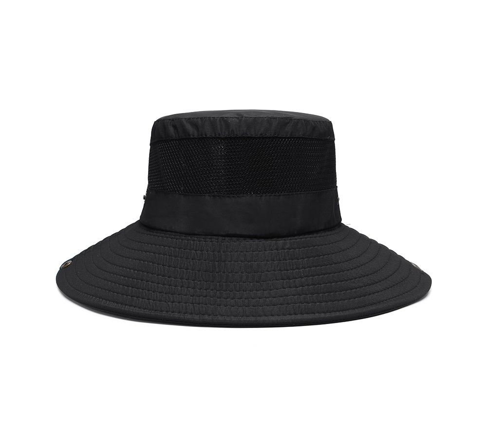 Accessories - Breathable Wide Brim Bucket Hat