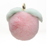 Accessories - Fluffy Peach Keyring