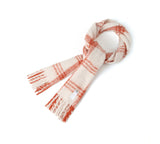 Accessories - Soft Checked Fringed Scarf