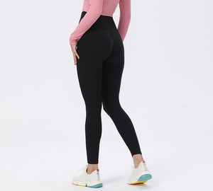 Apparel - High-Waist Flow Ribbed Ankle Legging