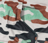 Apparel - Kids Reversible Hoodie Blanket Camouflage Pattern