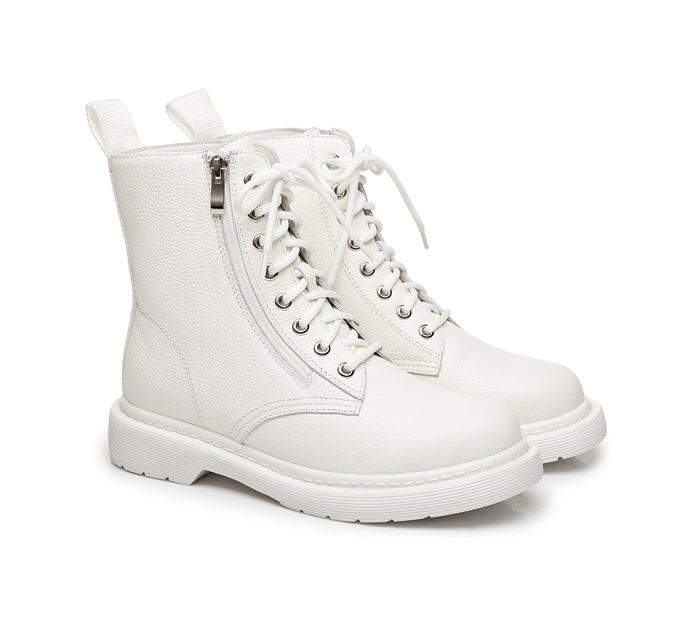 Fashion Boots - AS UGG Zip Up Chunky Boots Belen