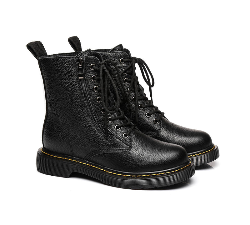 Fashion Boots - AS UGG Zip Up Chunky Boots Belen