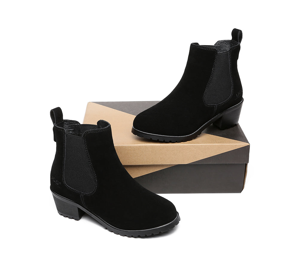 Fashion Boots - AS Women UGG Heel Boots Sylvia