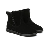 Fashion Boots - TA Cadence Women's Ankle Boots Suede Ugg Fashion Boots