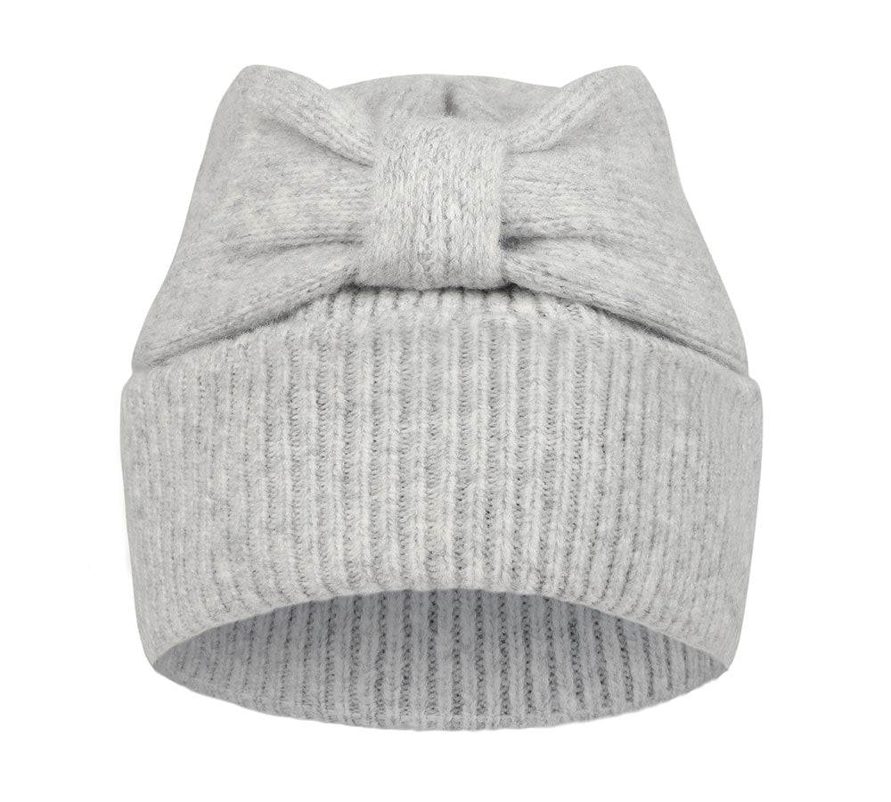 Hats - Alpaca Blend Knit Beanie With Headband Set