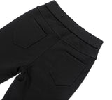 Leggings - TA Women Black Leggings Laney Wool Fleece Lining