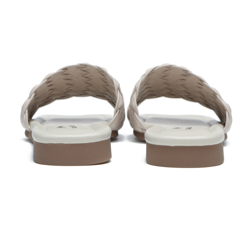 Sandals - Open Toe Woven Flat Sandals Women Taunia