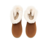 UGG Boots - Ankle Sheepskin Boots With Adjustable Strap Women Mariel