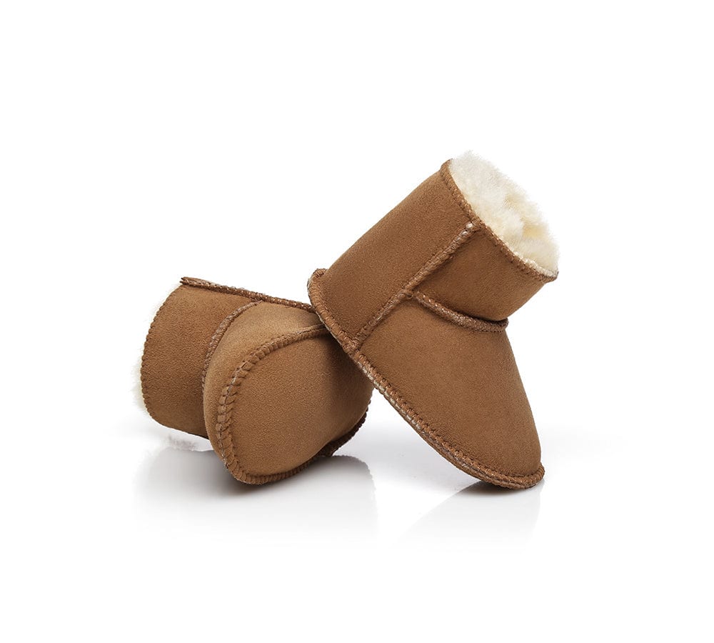 UGG Boots - AS UGG Erin Australian Sheepskin Baby Booties Cradle