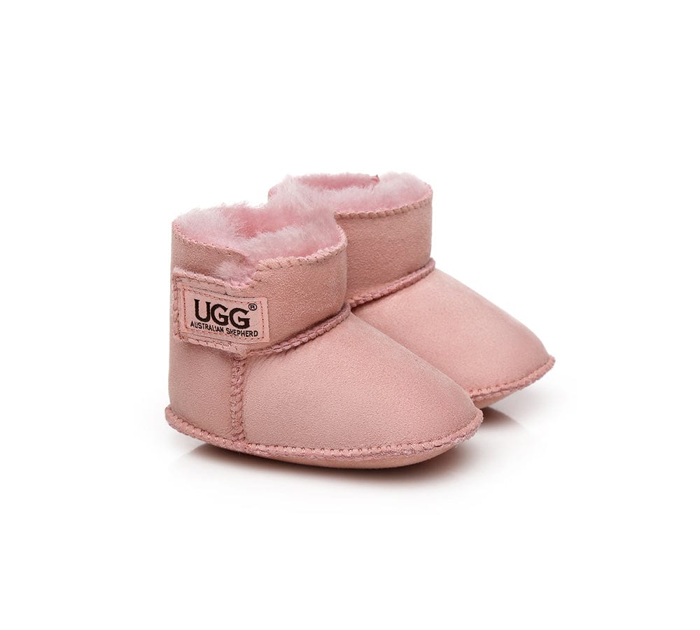 UGG Boots - AS UGG Erin Australian Sheepskin Baby Booties Cradle