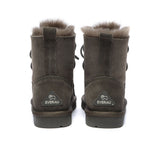 UGG Boots - Lace-up Sheepskin Boots Women Short Stark