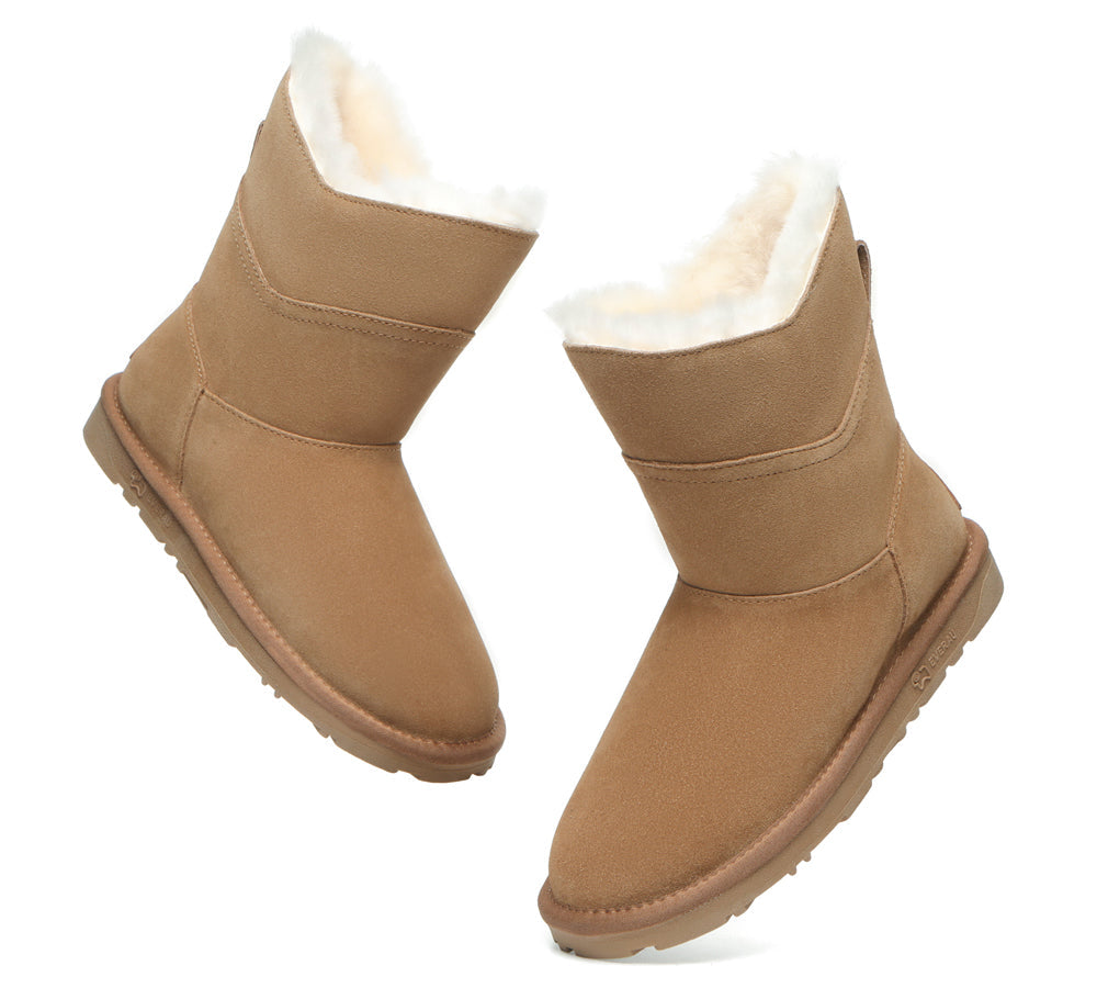 UGG Boots - Premium Australian Sheepskin Short Boots Women Swanston 2 Panel