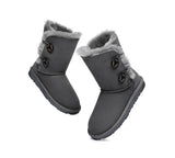UGG Boots - Twin Button Short Sheepskin Boots
