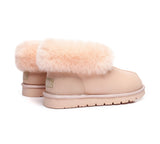 UGG Boots - UGG Slippers Mallow Double Face Sheepskin, Unisex Ankle Collar Slipper