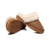 UGG Slippers - AS UGG Slippers Linden Women Sheepskin Wool