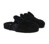 UGG Slippers - Sheepskin Wool Slippers Women Fluffy Bunny