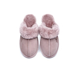 UGG Slippers - Sheepskin Wool Slippers Women Muffin Slipper Special Colour